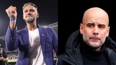 Demichelis y Guardiola