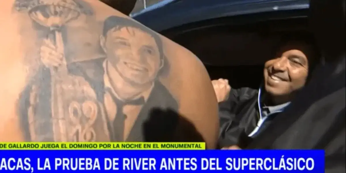 El Muñeco hizo emocionar a un fanático de River Plate 