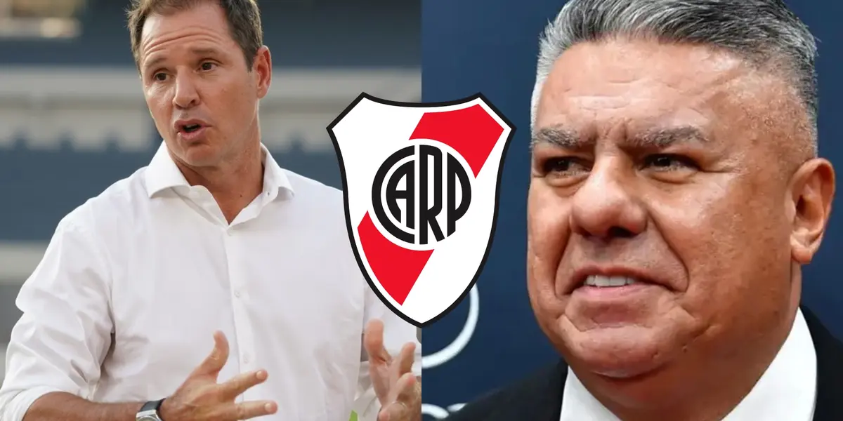 Jorge Brito, River Plate y Claudio Tapia, Presidente de AFA