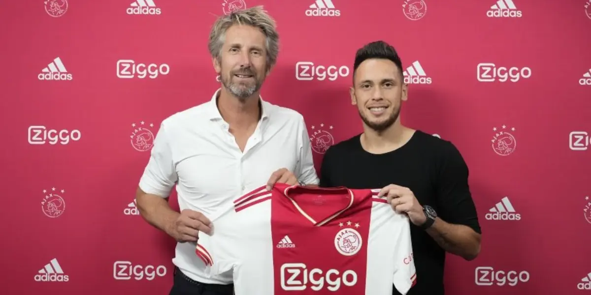 Lucas Ocampos tuvo su debut oficial con la camiseta del Ajax