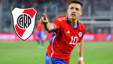 Alexis Sánchez con la camiseta de la Selección de Chile.