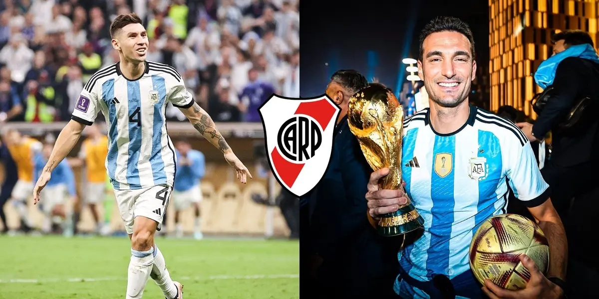 El entrenador de la Selección Argentina le dió todo su apoyo al ex River Plate