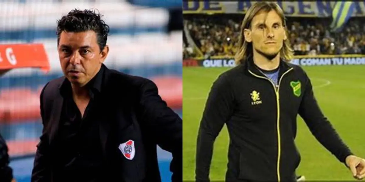 El entrenador de River y el de Defensa y Justicia no se saludaron en Chaco