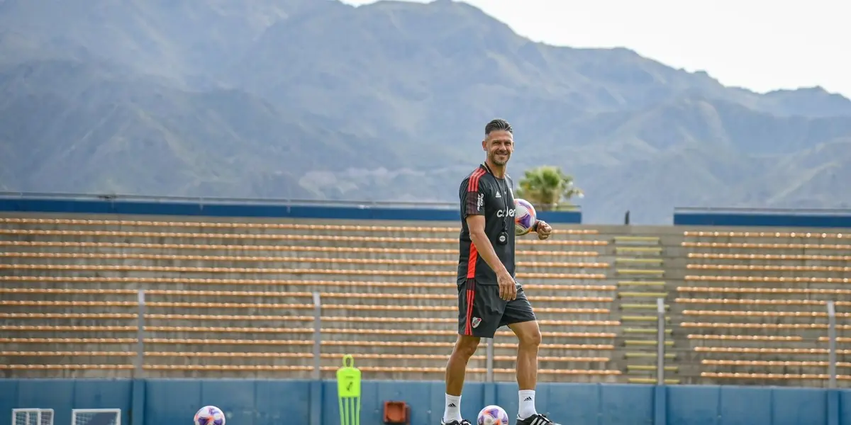 El entrenador del Millonario está encantando con uno de sus futbolistas