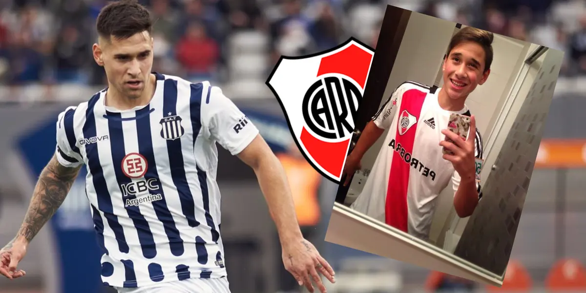 El ex mediocampista de Talleres y un ingenioso gesto tras firmar su contrato