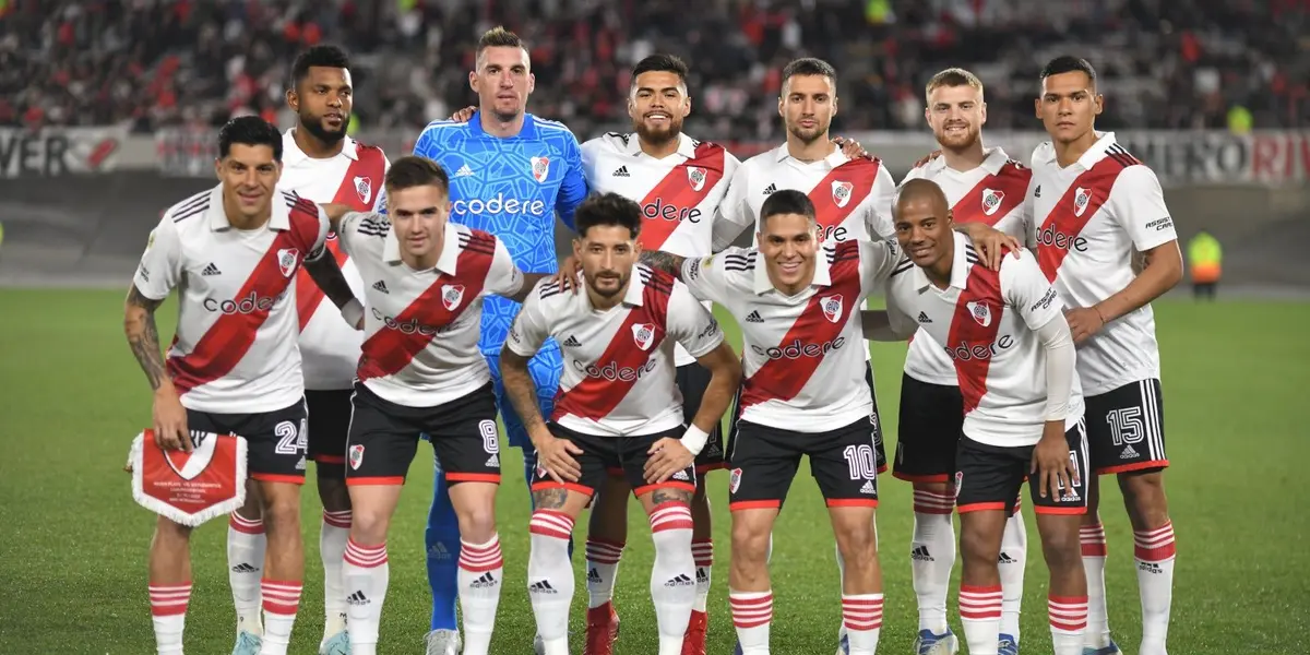 El jugador de River que jugó un enorme primer tiempo contra Estudiantes