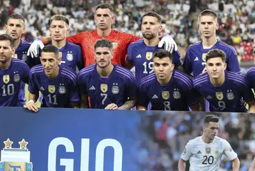 El jugador del seleccionado argentino que dejó mucho que desear