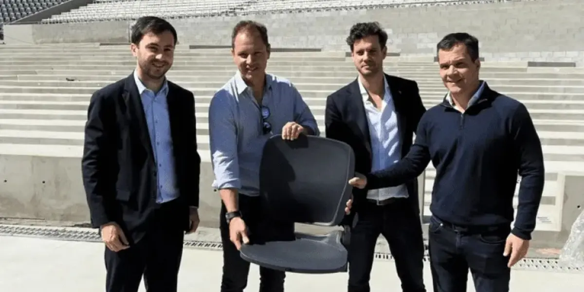 El nuevo estadio de River va tomando su nuevo rumbo 