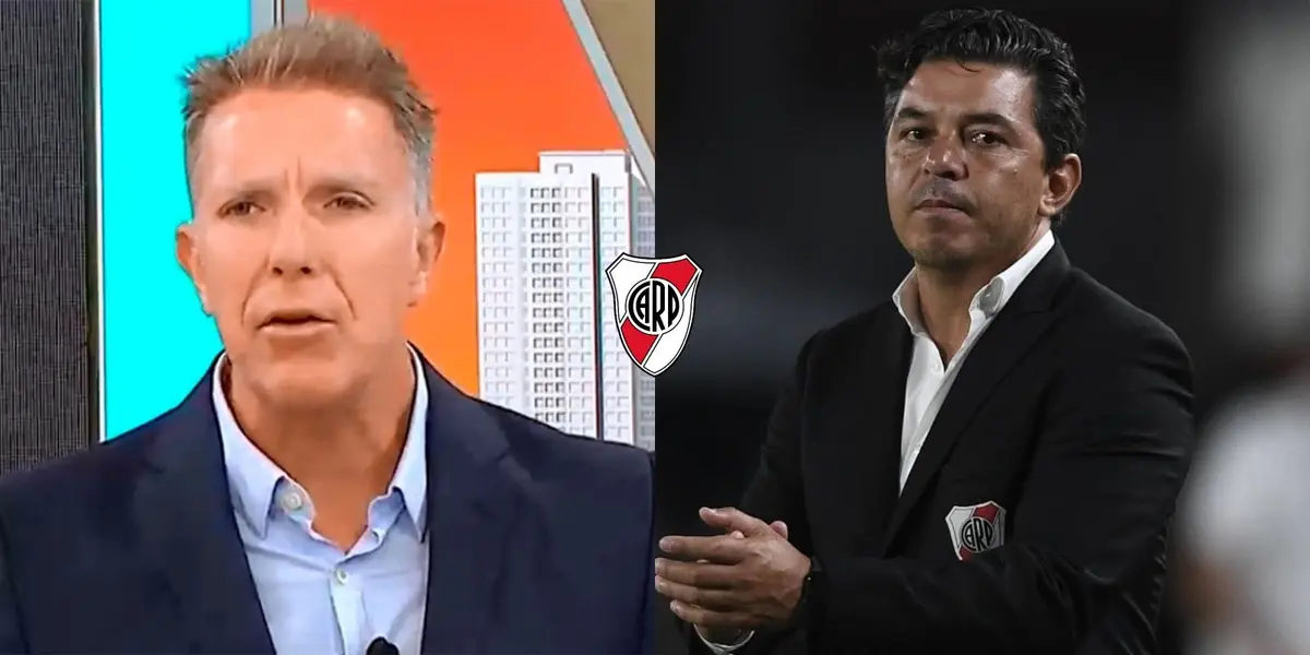 El periodista bostero liquidó al ex entrenador del Millonario