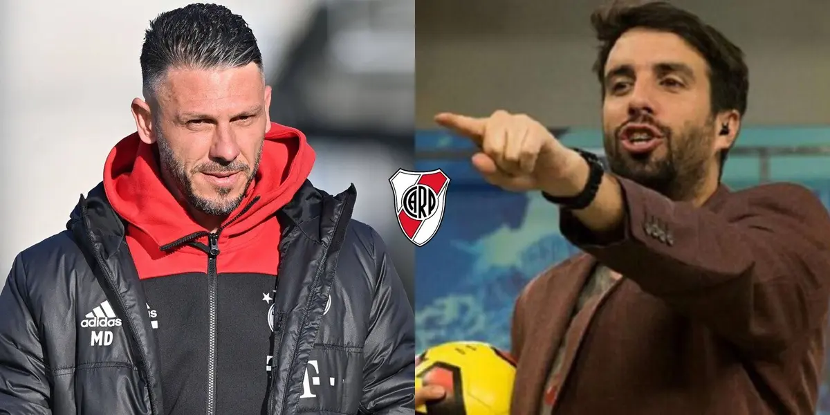 El periodista dejó en claro que es hincha de Boca y apuntó contra el próximo entrenador de River