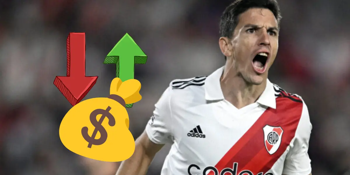 El volante del "Millonario" llegó a ser de los más valuados del equipos