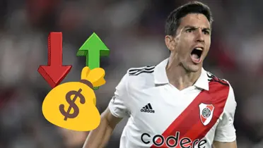 El volante del "Millonario" llegó a ser de los más valuados del equipos