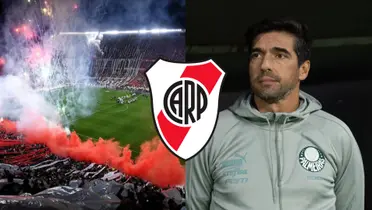 Estadio Monumental-Abel Ferreira, entrenador de Palmeiras.