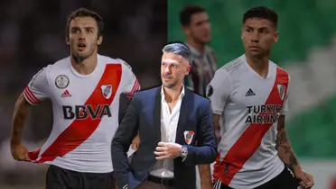 Germán Pezzella y Gonzalo Montiel, ex River que sonaron para volver al equipo de Martín Demichelis.