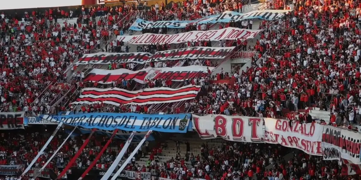 La Barra Brava del Millonario podrá ingresar al Monumental después de un tiempo