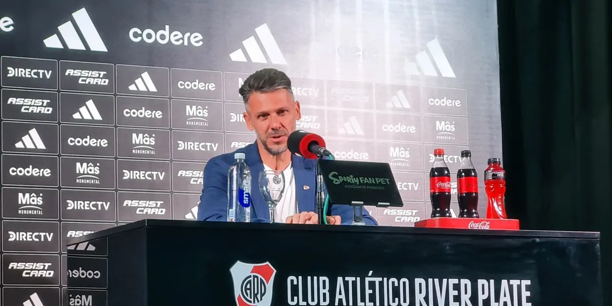 Martín Demichelis en conferencia de prensa