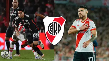 Paulo Díaz y Daniel Zabala, River Plate.